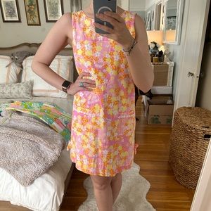 Vintage Lilly Pulitzer Firefly dress y2k 2000s Rare Print Shift Dress Fireflies